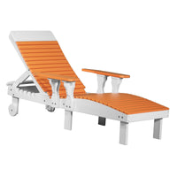 Thumbnail for LuxCraft Outdoor Poly Chaise Lounge Chair