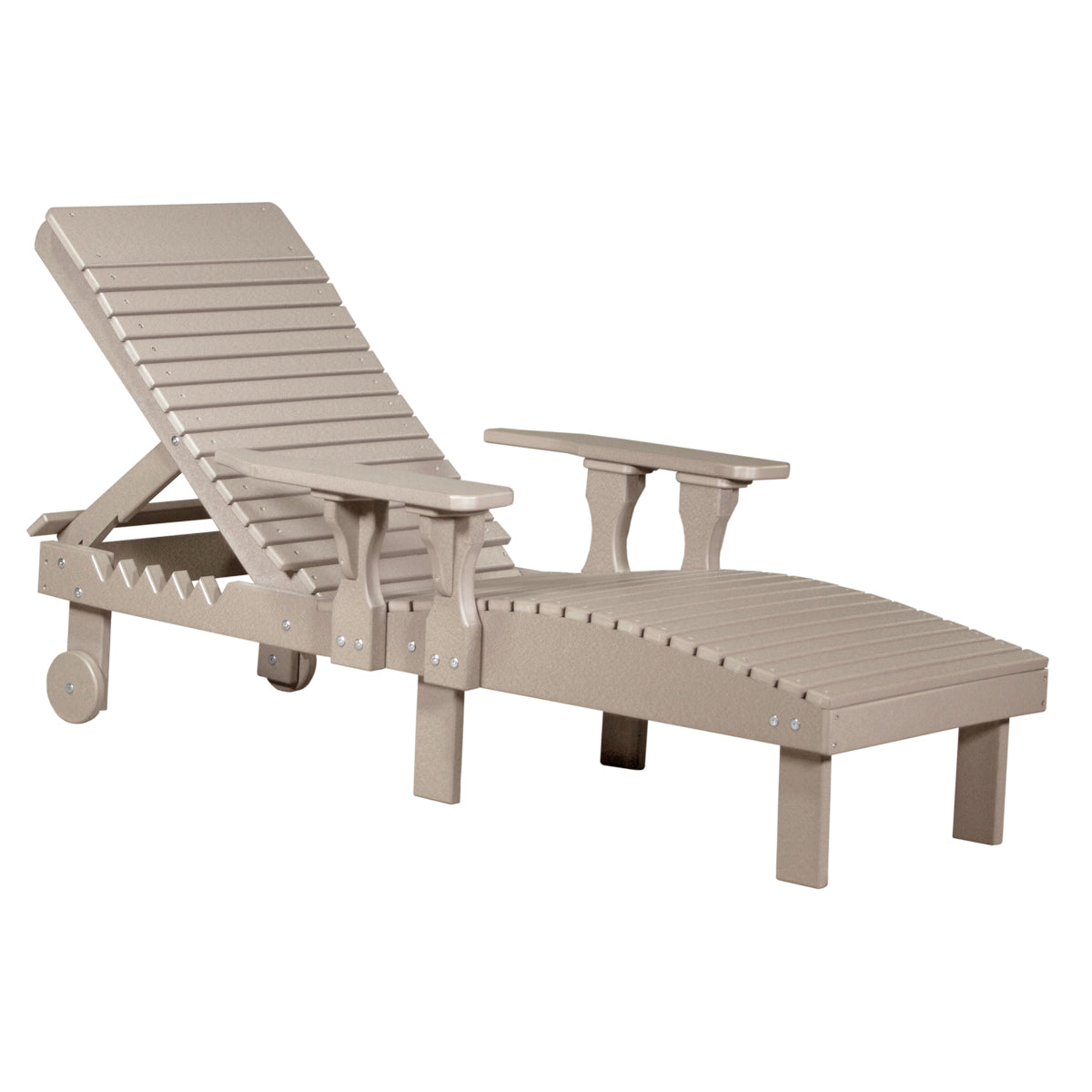 LuxCraft Outdoor Poly Chaise Lounge Chair