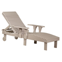 Thumbnail for LuxCraft Outdoor Poly Chaise Lounge Chair