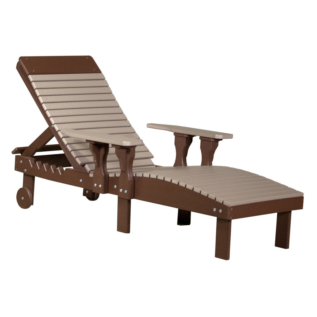 LuxCraft Outdoor Poly Chaise Lounge Chair