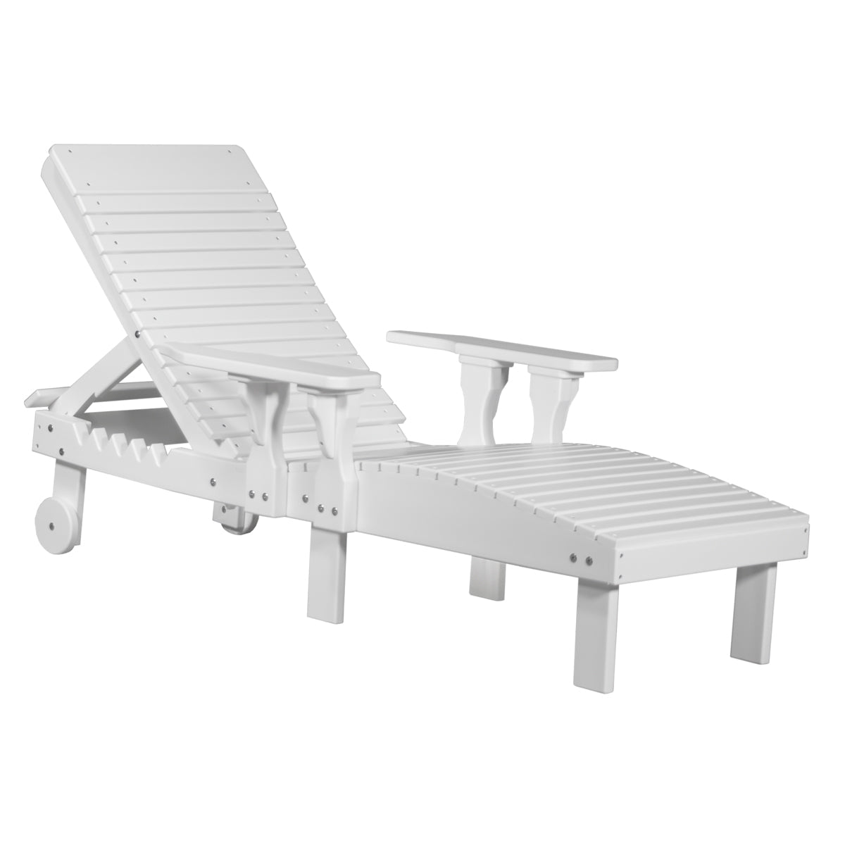 LuxCraft Outdoor Poly Chaise Lounge Chair