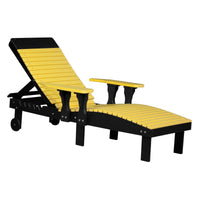 Thumbnail for LuxCraft Outdoor Poly Chaise Lounge Chair