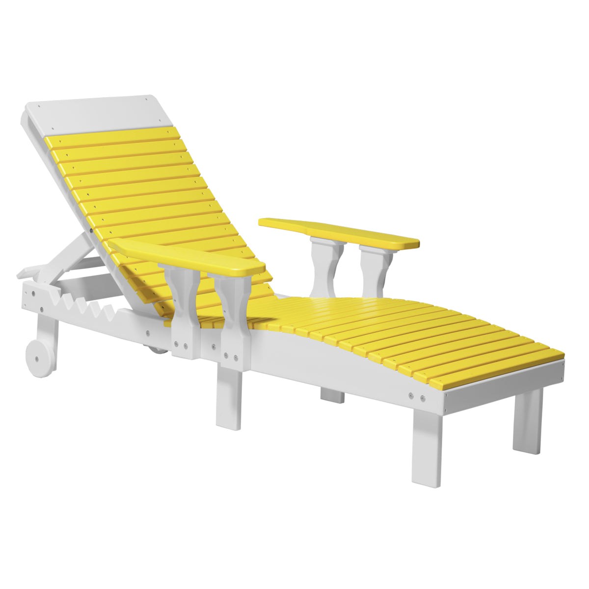 LuxCraft Outdoor Poly Chaise Lounge Chair