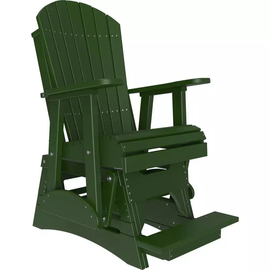 LuxCraft 2' Adirondack Balcony Glider Chair