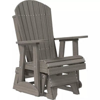 Thumbnail for LuxCraft 2' Poly Adirondack Glider Chair