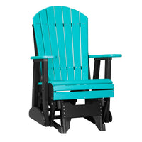 Thumbnail for LuxCraft 2' Poly Adirondack Glider Chair