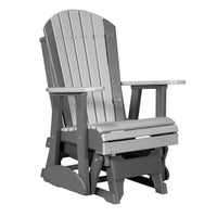 Thumbnail for LuxCraft 2' Poly Adirondack Glider Chair