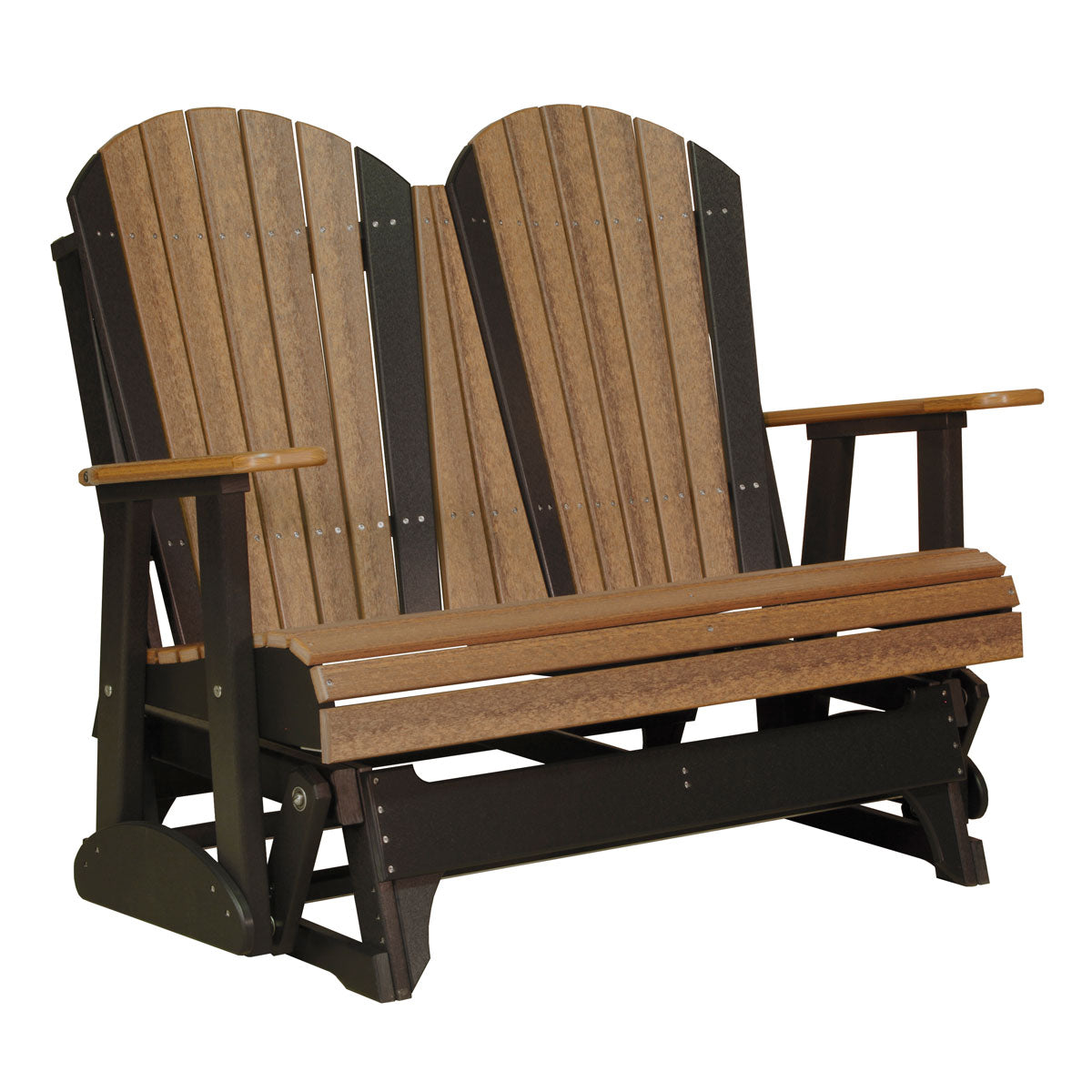 LuxCraft 4' Adirondack Glider Chair