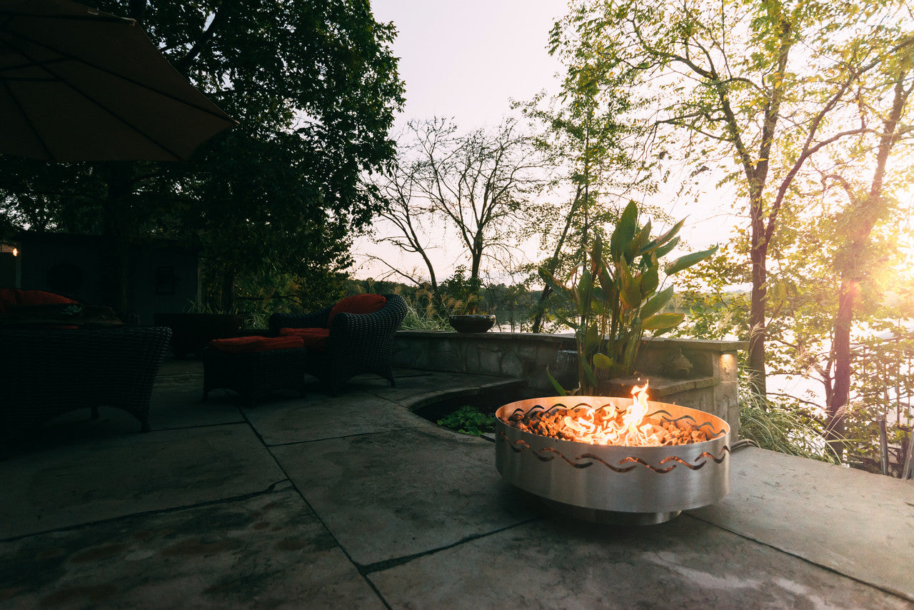 Fire Pit Art Fire Surfer Outdoor Fire Pit