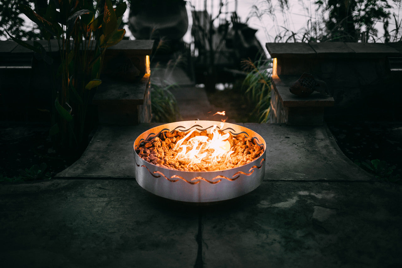 Fire Pit Art Fire Surfer Outdoor Fire Pit