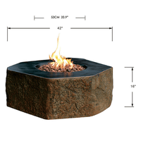 Thumbnail for Elementi Columbia Fire Pit Table OFG105