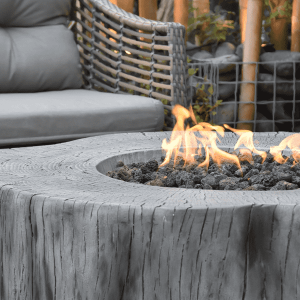 Elementi Manchester Concrete Fire Pit Table OFG145