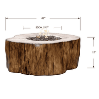 Thumbnail for Elementi Manchester Concrete Fire Pit Table OFG145