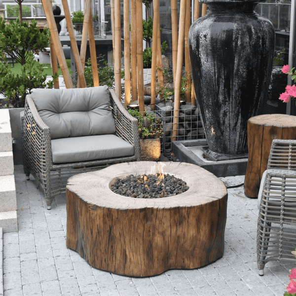 Elementi Manchester Concrete Fire Pit Table OFG145