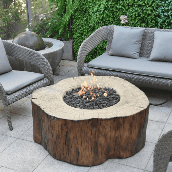 Elementi Manchester Concrete Fire Pit Table OFG145