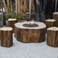 Thumbnail for Elementi Manchester Concrete Fire Pit Table OFG145