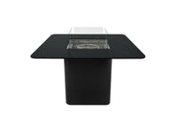 Thumbnail for Elementi Plus Brugge Marble Porcelain Fire Pit Dining Table