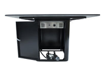 Thumbnail for Elementi Plus Brugge Marble Porcelain Fire Pit Dining Table