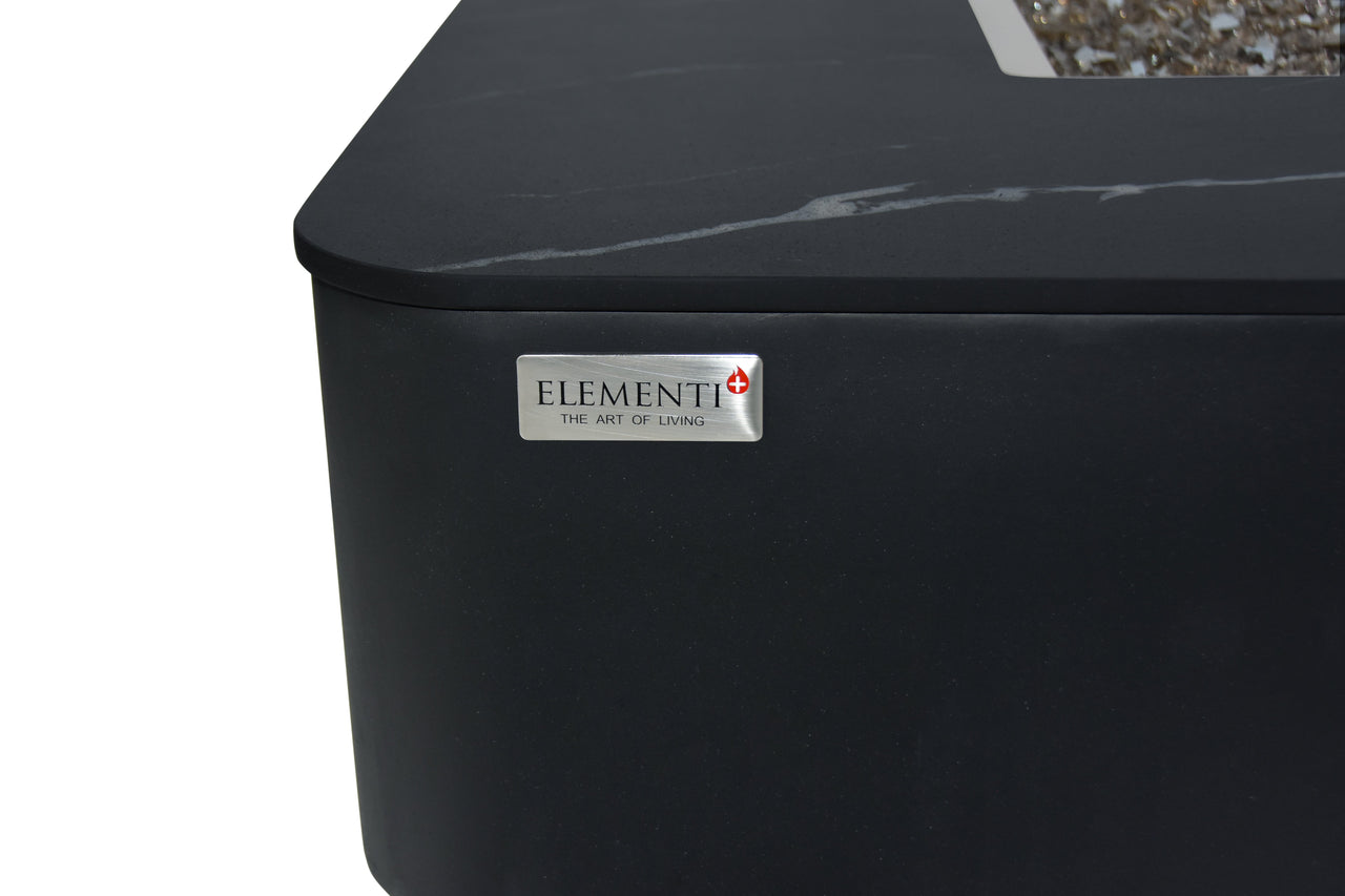 Elementi Plus Copenhagen Square Fire Table