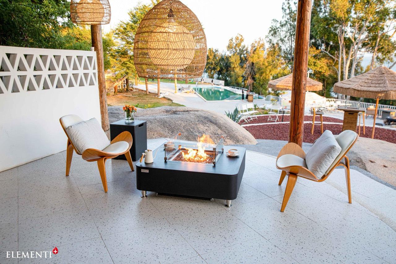 Elementi Plus Copenhagen Square Fire Table