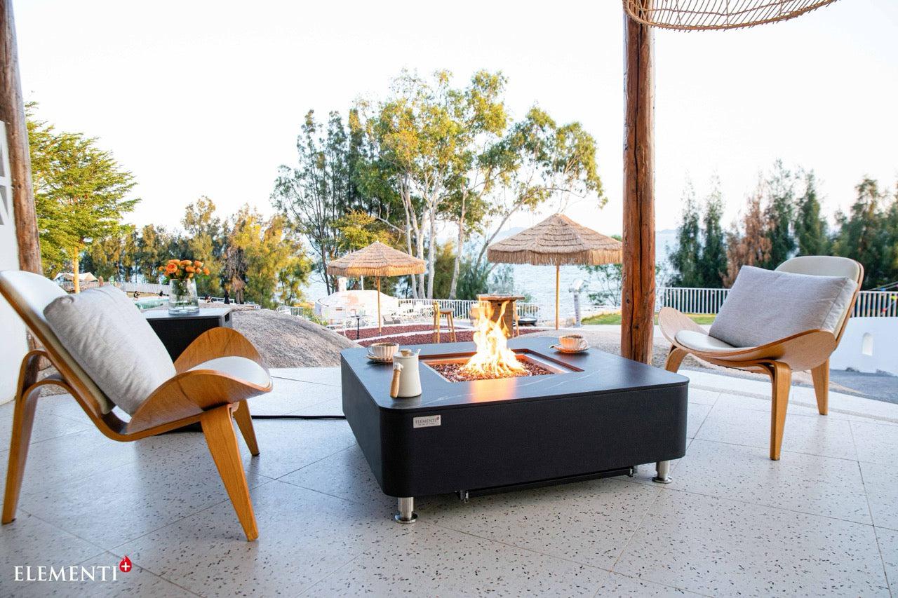 Elementi Plus Copenhagen Square Fire Table