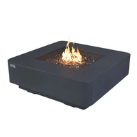 Thumbnail for Elementi Plus Bergamo Square Fire Table OFG419DG