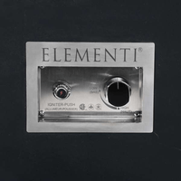 Thumbnail for Elementi Plus Sofia Marble Porcelain Fire Table OFP103BB