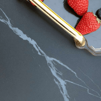 Thumbnail for Elementi Plus Sofia Marble Porcelain Fire Table OFP103BB
