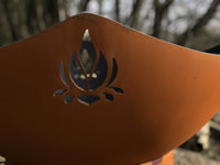 Thumbnail for Fire Pit Art Namaste Fire Pit