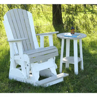 Thumbnail for LuxCraft 2' Adirondack Balcony Glider Chair