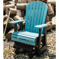 Thumbnail for LuxCraft 2' Poly Adirondack Glider Chair