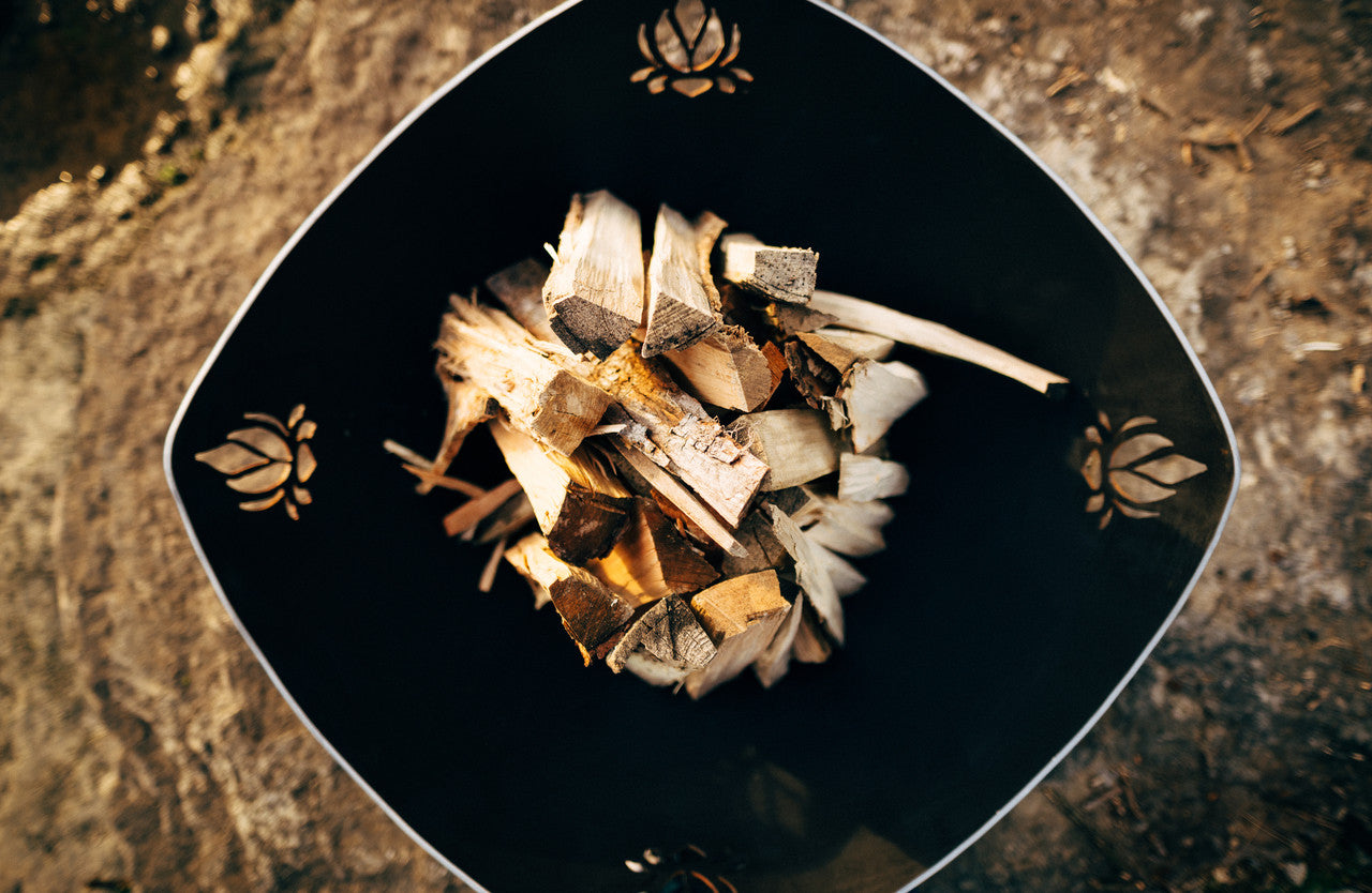 Fire Pit Art Namaste Fire Pit