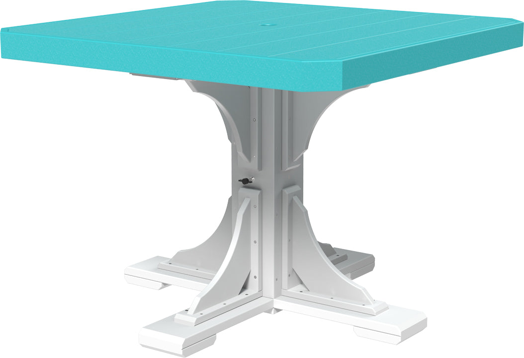 LuxCraft 41'' Square Table (Dining, Counter, and Bar Height Available)
