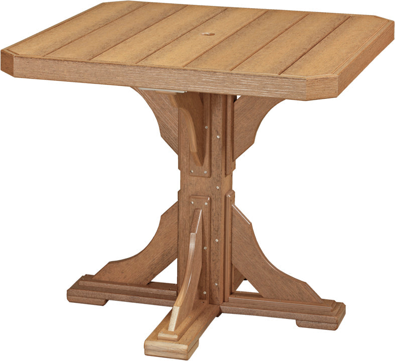 LuxCraft 41'' Square Table (Dining, Counter, and Bar Height Available)