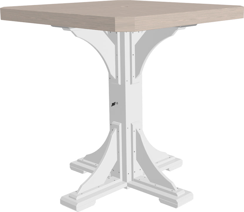 LuxCraft 41'' Square Table (Dining, Counter, and Bar Height Available)