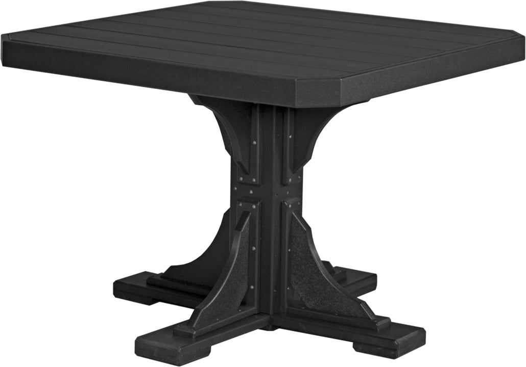 LuxCraft 41'' Square Table (Dining, Counter, and Bar Height Available)