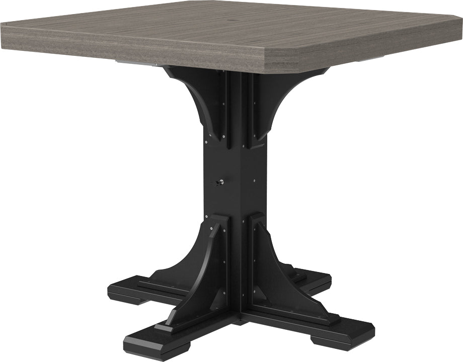 LuxCraft 41'' Square Table (Dining, Counter, and Bar Height Available)
