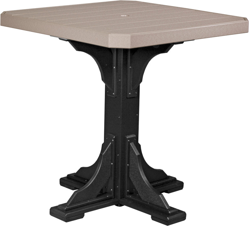 LuxCraft 41'' Square Table (Dining, Counter, and Bar Height Available)