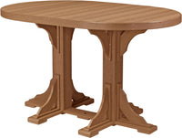 Thumbnail for LuxCraft 4' x 6' Oval Table (Dining, Counter, and Bar Height Available)