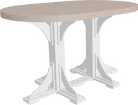 Thumbnail for LuxCraft 4' x 6' Oval Table (Dining, Counter, and Bar Height Available)