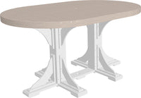 Thumbnail for LuxCraft 4' x 6' Oval Table (Dining, Counter, and Bar Height Available)