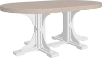 Thumbnail for LuxCraft 4' x 6' Oval Table (Dining, Counter, and Bar Height Available)