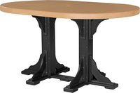 Thumbnail for LuxCraft 4' x 6' Oval Table (Dining, Counter, and Bar Height Available)