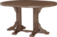 Thumbnail for LuxCraft 4' x 6' Oval Table (Dining, Counter, and Bar Height Available)