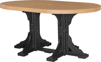 Thumbnail for LuxCraft 4' x 6' Oval Table (Dining, Counter, and Bar Height Available)