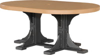 Thumbnail for LuxCraft 4' x 6' Oval Table (Dining, Counter, and Bar Height Available)