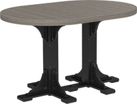Thumbnail for LuxCraft 4' x 6' Oval Table (Dining, Counter, and Bar Height Available)