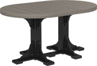 Thumbnail for LuxCraft 4' x 6' Oval Table (Dining, Counter, and Bar Height Available)