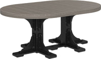 Thumbnail for LuxCraft 4' x 6' Oval Table (Dining, Counter, and Bar Height Available)