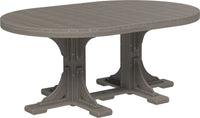 Thumbnail for LuxCraft 4' x 6' Oval Table (Dining, Counter, and Bar Height Available)